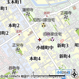 小幡町資料館前周辺の地図