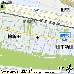 静岡県富士市田中新田177-2周辺の地図