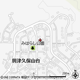 千葉県勝浦市興津久保山台65周辺の地図