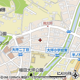愛知県名古屋市天白区大坪周辺の地図