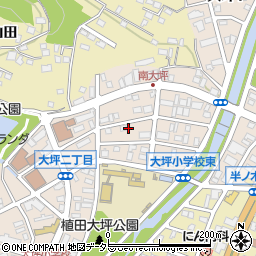 愛知県名古屋市天白区大坪周辺の地図