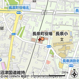 長泉町役場　工事管理課周辺の地図