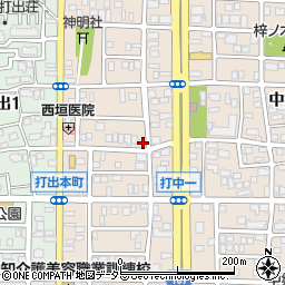 愛知県名古屋市中川区打中1丁目201周辺の地図