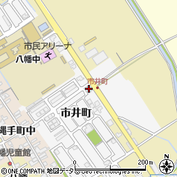 滋賀特機株式会社　近江八幡営業所周辺の地図