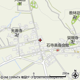 滋賀県近江八幡市安土町石寺1376周辺の地図