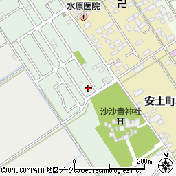 滋賀県近江八幡市安土町常楽寺38-5周辺の地図