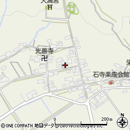 滋賀県近江八幡市安土町石寺1340周辺の地図