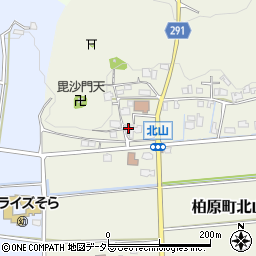 兵庫県丹波市柏原町北山204周辺の地図