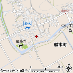 滋賀県近江八幡市船木町1069周辺の地図