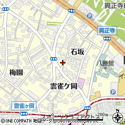 愛知県名古屋市昭和区広路町石坂27-1周辺の地図