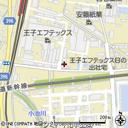 株式会社王子富士紙業センター　王子特殊紙岩渕事業部周辺の地図