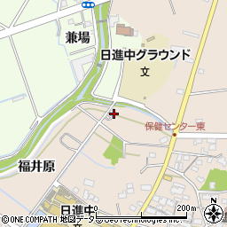 愛知県日進市本郷町御器街道周辺の地図