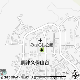 千葉県勝浦市興津久保山台84-11周辺の地図