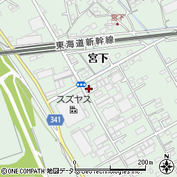 静岡県富士市宮下202-1周辺の地図