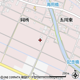 愛知県愛西市大井町同所353周辺の地図