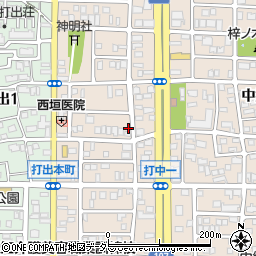 愛知県名古屋市中川区打中1丁目200周辺の地図