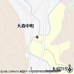 京都府京都市北区大森芦堂町156周辺の地図