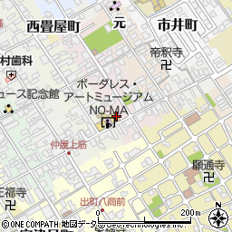 滋賀県近江八幡市博労町上10周辺の地図