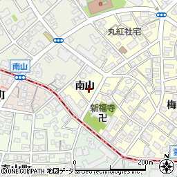 愛知県名古屋市昭和区広路町南山85周辺の地図