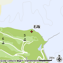 愛知県豊田市野口町（石坂）周辺の地図
