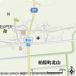 兵庫県丹波市柏原町北山218周辺の地図