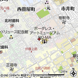滋賀県近江八幡市永原町上周辺の地図