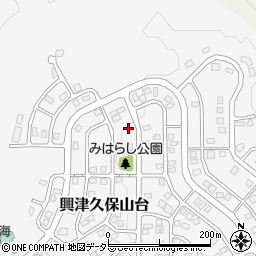 千葉県勝浦市興津久保山台84-5周辺の地図