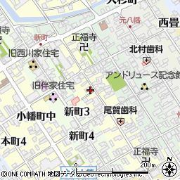 滋賀県近江八幡市魚屋町中27周辺の地図
