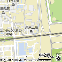 東京工装周辺の地図