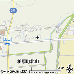 兵庫県丹波市柏原町北山233周辺の地図