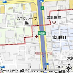 愛知県名古屋市瑞穂区高辻町周辺の地図