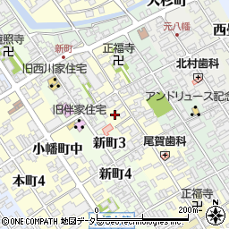 滋賀県近江八幡市魚屋町中23周辺の地図