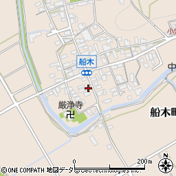 滋賀県近江八幡市船木町1017周辺の地図