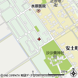 滋賀県近江八幡市安土町常楽寺38-7周辺の地図