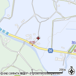 千葉県鴨川市佐野119周辺の地図