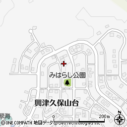 千葉県勝浦市興津久保山台84-12周辺の地図