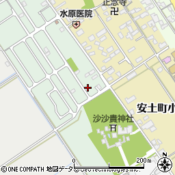 滋賀県近江八幡市安土町常楽寺38-75周辺の地図