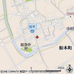 滋賀県近江八幡市船木町1060周辺の地図