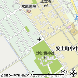 滋賀県近江八幡市安土町常楽寺38-81周辺の地図