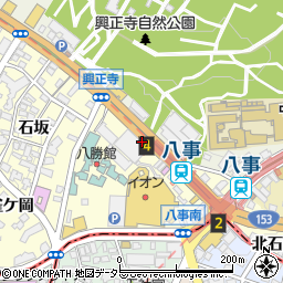 八事石坂駐車場周辺の地図
