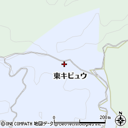 愛知県豊田市近岡町（東キビュウ）周辺の地図