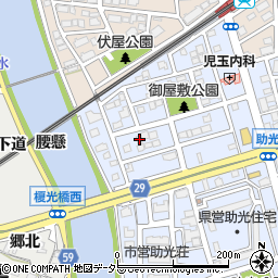 愛知県名古屋市中川区助光1丁目1813周辺の地図