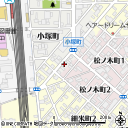 名鉄協商小塚町駐車場周辺の地図
