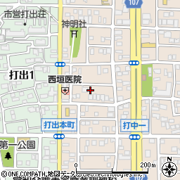 愛知県名古屋市中川区打中1丁目192周辺の地図