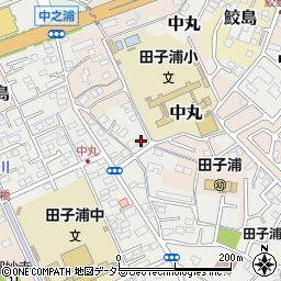 静岡県富士市中丸260周辺の地図