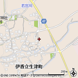 滋賀県大津市伊香立生津町1032周辺の地図