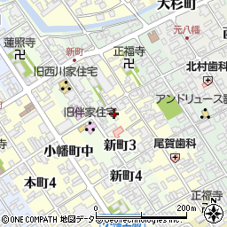 滋賀県近江八幡市魚屋町中18周辺の地図