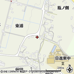 愛知県日進市藤島町前田6周辺の地図
