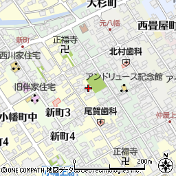 滋賀県近江八幡市魚屋町中6周辺の地図