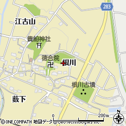 愛知県豊田市東保見町周辺の地図